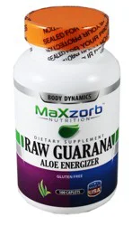 Body Dynamics Raw Guarana Aloe Energizer - 100 ct