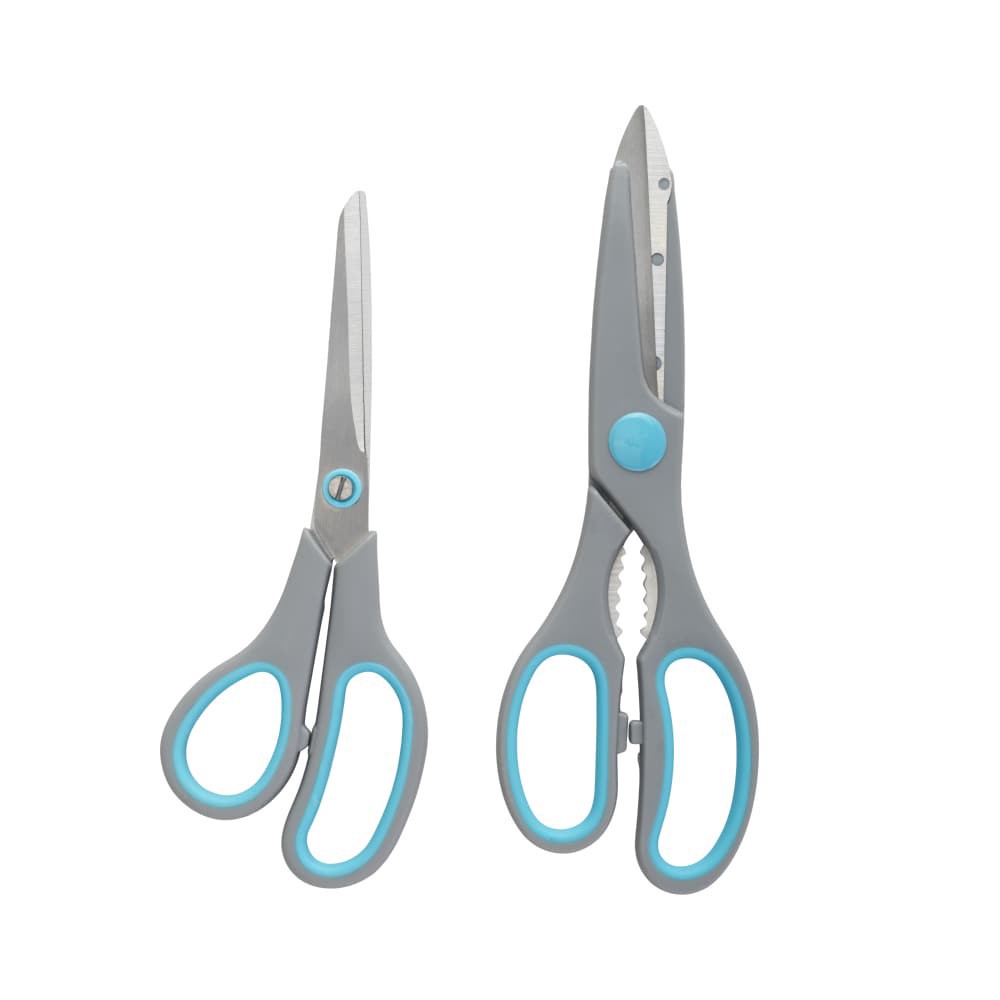 slide 4 of 4, Everyday Living Utility & Kitchen Shears, 2 ct