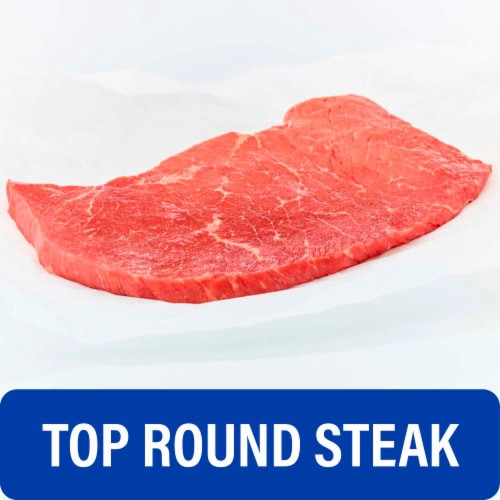 slide 1 of 5, Choice Boneless Top Round Beef Steak, per lb