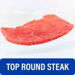 Choice Boneless Top Round Beef Steak