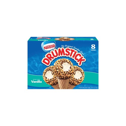 slide 1 of 1, Nestlé® frozen drumstick, vanilla, 36.8 fl oz