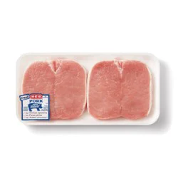 H-E-B Boneless Butterflied Center Loin Pork Chops