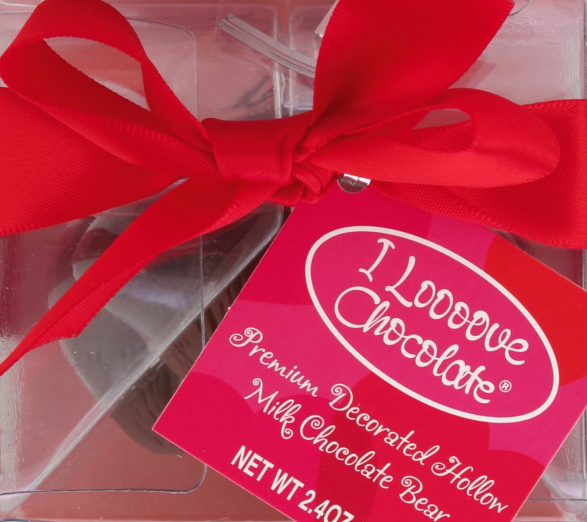 slide 3 of 5, Treat Street Hollow Milk Chocolate Bear - 2.4 oz, 2.4 oz