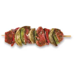 H-E-B Meat Market Marinated Beef Sirloin Kabob - Wild Garlic