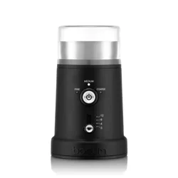 Bodum Bistro Adjustable Blade Electric Coffee Grinder, Black
