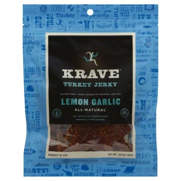 slide 1 of 1, Krave Turkey Jerky 3.25 oz, 3.25 oz