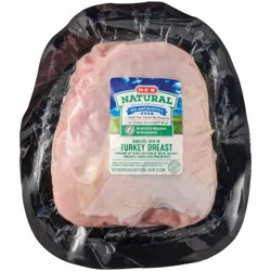 H-E-B Natural Boneless Skin-On Turkey Breast