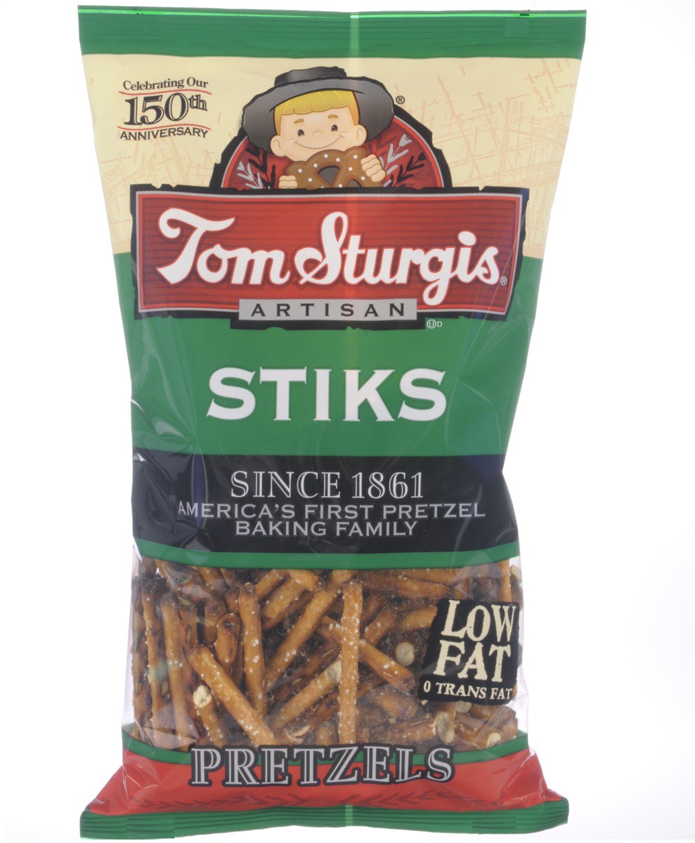 slide 11 of 11, Tom Sturgis Pretzels, 14 oz