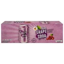 Diet Grape Soda - 12 pk
