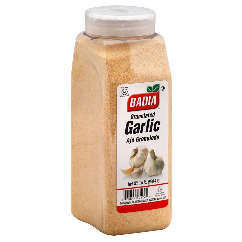 slide 1 of 1, Badia Garlic Granulated, 1.5 lb