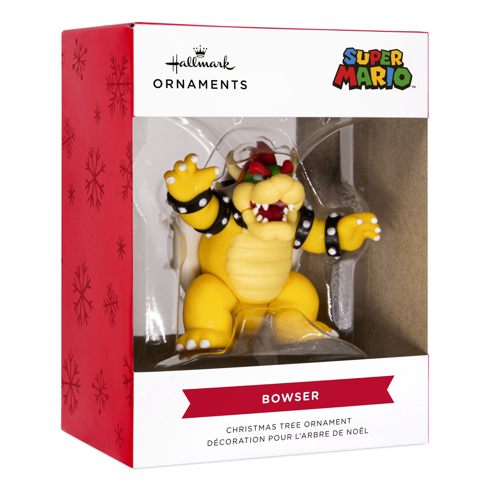 slide 6 of 6, Hallmark Nintendo Super Mario 2.75" Bowser Ornament, 2.75 in x 2 in x 2.25 in
