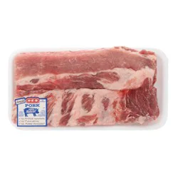 H-E-B Split Baby Back Pork Finger Ribs