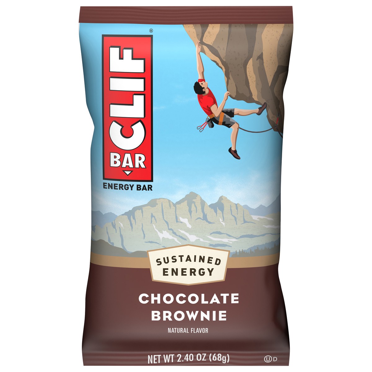 slide 2 of 15, CLIF BAR - Chocolate Brownie Flavor - Made with Organic Oats - Energy Bars - Non-GMO - Plant Based Protein Bars - 2.4 oz, 2.4 oz
