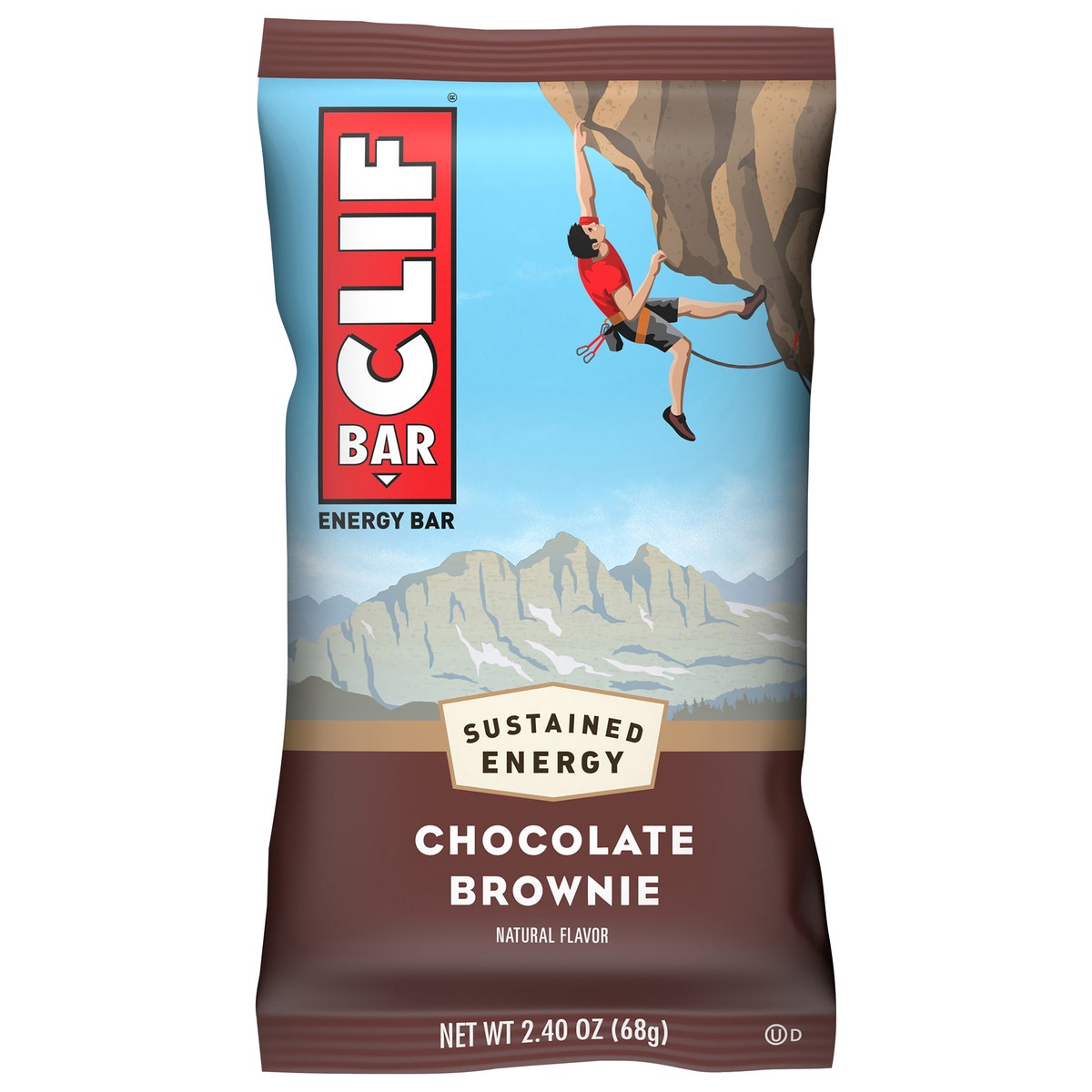 slide 3 of 15, CLIF BAR - Chocolate Brownie Flavor - Made with Organic Oats - Energy Bars - Non-GMO - Plant Based Protein Bars - 2.4 oz, 2.4 oz