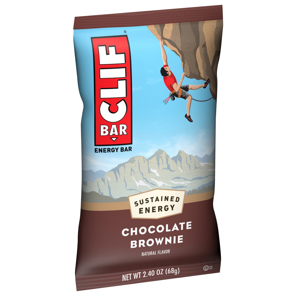 slide 14 of 15, CLIF BAR - Chocolate Brownie Flavor - Made with Organic Oats - Energy Bars - Non-GMO - Plant Based Protein Bars - 2.4 oz, 2.4 oz