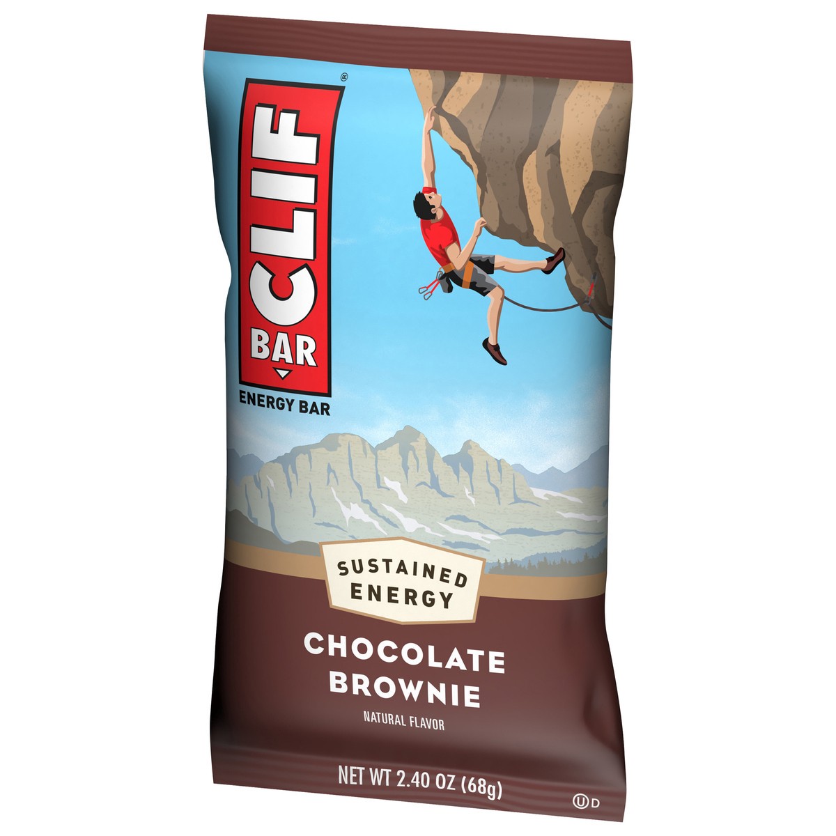 slide 8 of 15, CLIF BAR - Chocolate Brownie Flavor - Made with Organic Oats - Energy Bars - Non-GMO - Plant Based Protein Bars - 2.4 oz, 2.4 oz