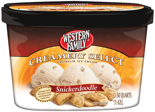 slide 1 of 1, Western Family Prem Snickerdoodle, 48 oz