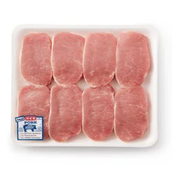 H-E-B Boneless Center Loin Pork Chops, Thick Cut – Value Pack
