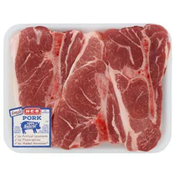 H-E-B Bone-in Pork Loin Country-Style Ribs - Value Pack