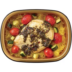 Meal Simple by H-E-B Basil Pesto Chicken & Spaghetti Squash