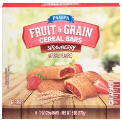 Pampa Strawberry Filled Bars - 6 oz