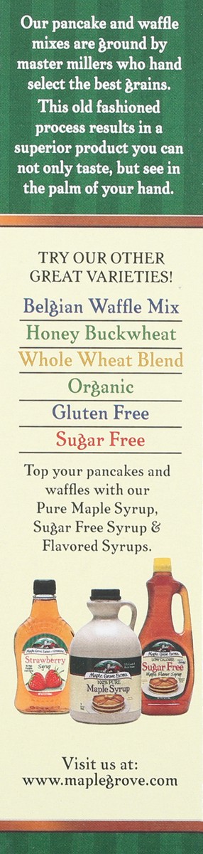 slide 4 of 9, Maple Grove Farms Buttermilk & Honey Pancake & Waffle Mix 24 oz, 24 oz