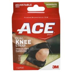 Ace Dual Knee Strap Moderate Support