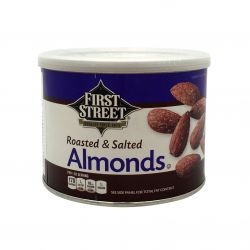 slide 1 of 1, First Street Roasted Salted Almond, 9 oz