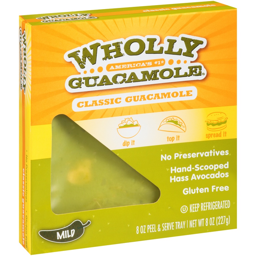 slide 3 of 8, Wholly Guacamole Classic Guacamole, 8 oz