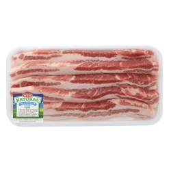 H-E-B Natural Sliced Pork Belly