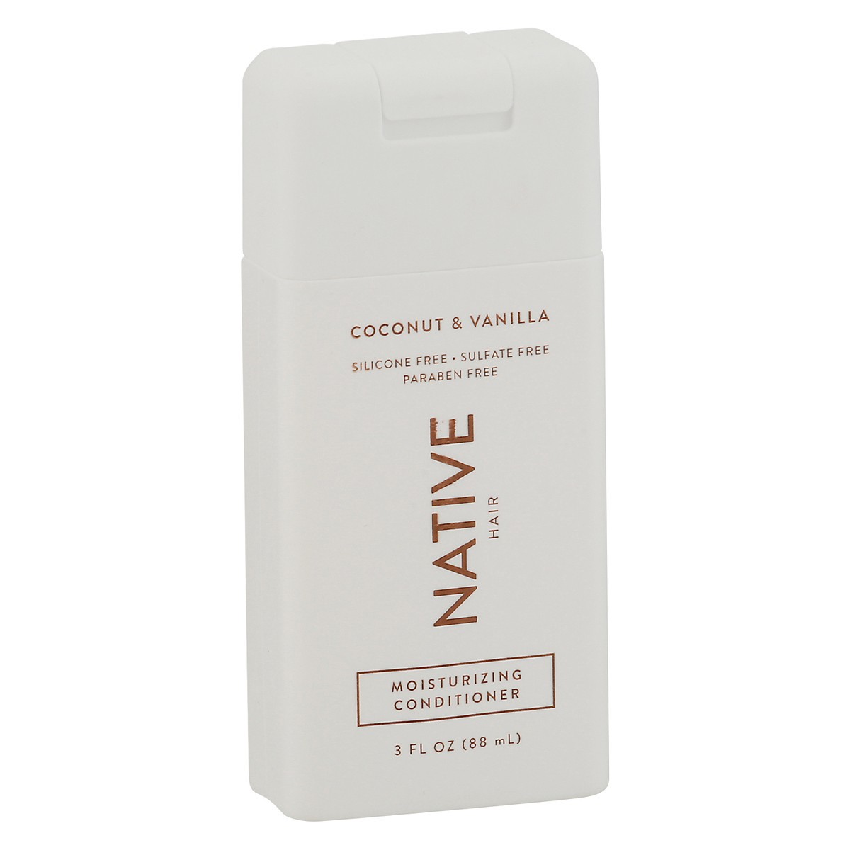 slide 5 of 9, Native Moisturizing Conditioner, Coconut & Vanilla, Sulfate Free, for Women and Men, Travel-sized, 3 oz, 3 fl oz