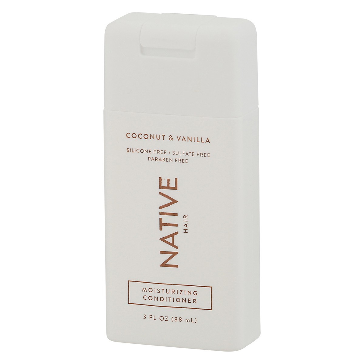slide 3 of 9, Native Moisturizing Conditioner, Coconut & Vanilla, Sulfate Free, for Women and Men, Travel-sized, 3 oz, 3 fl oz