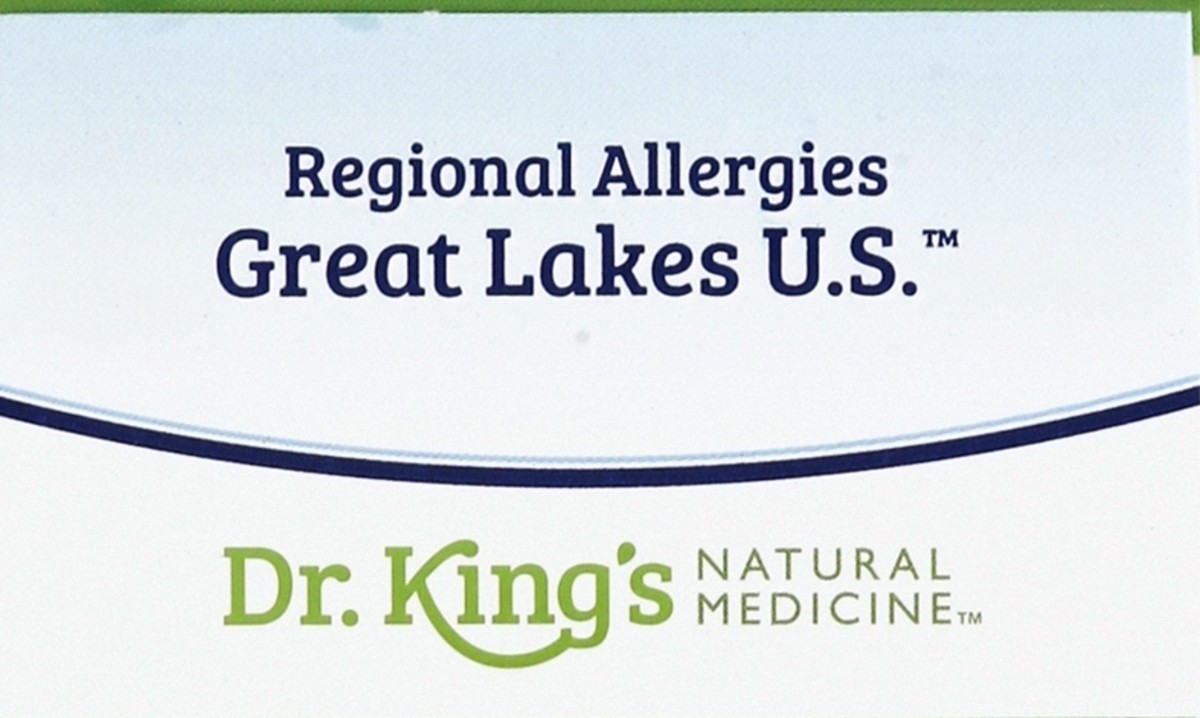 slide 4 of 4, Dr. King's Regional Allergies Great Lakes US, Safe & Natural Oral Spray, 2 oz