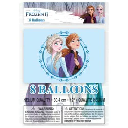 Frozen 2 12 Inch Balloons, 8 ct