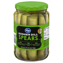 Kroger Kosher Dill Spear Pickles