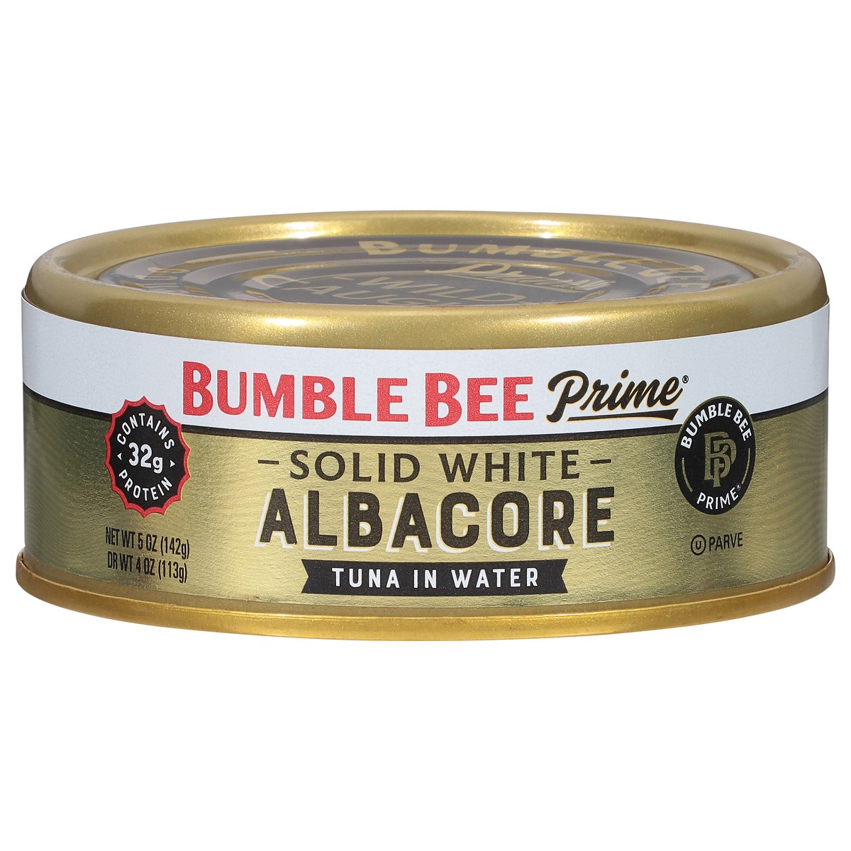 slide 1 of 9, Bumble Bee Prime Fillet Solid White Albacore in Water, 