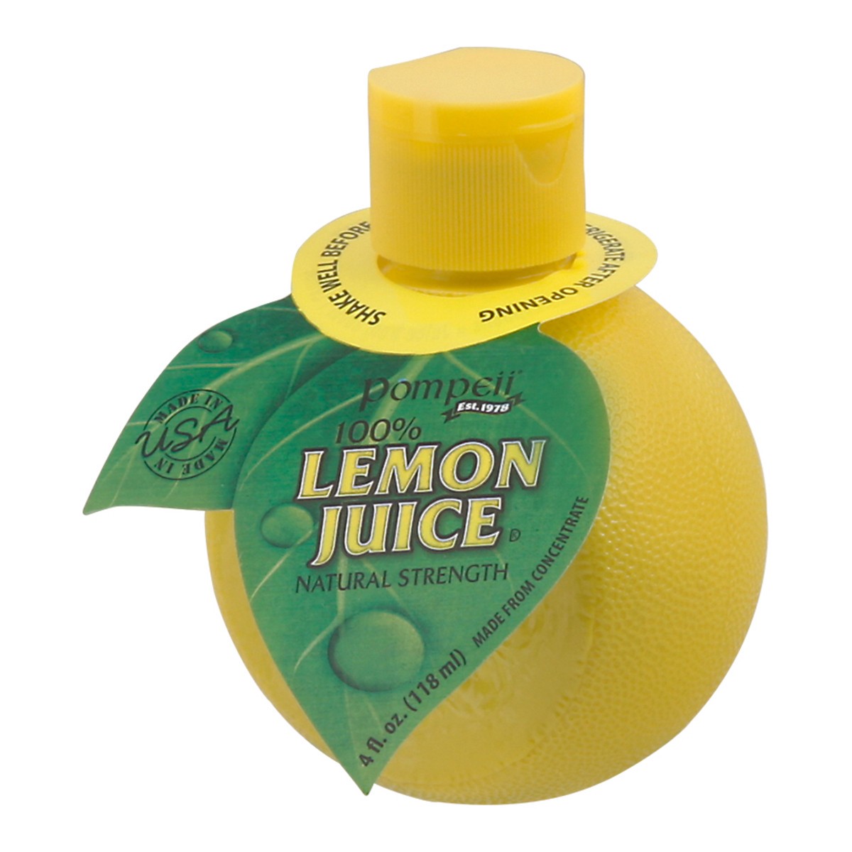 slide 8 of 11, Pompeii Lemon Juice - 4 oz, 4 oz