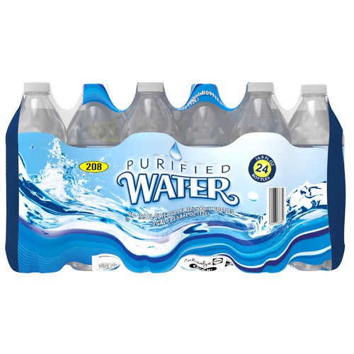 slide 1 of 1, purified water, 24 ct; 16.9 fl oz