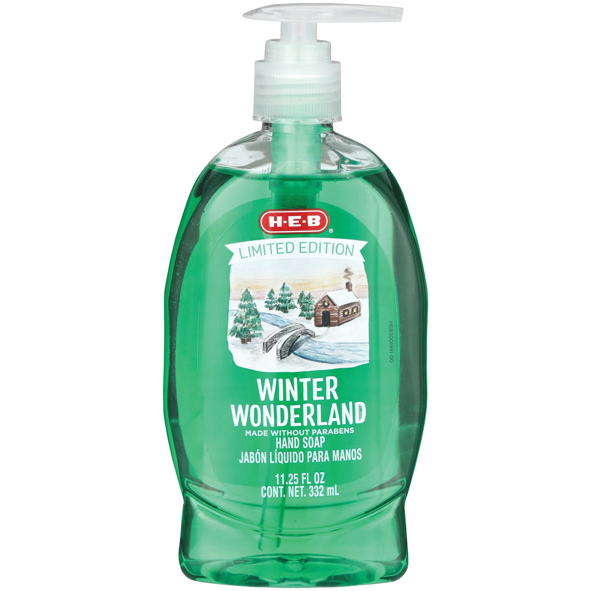 slide 1 of 1, H-E-B Limited Edition Hand Soap - Winter Wonderland, 11.25 oz
