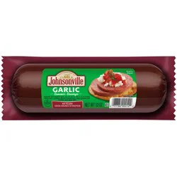 Johnsonville Garlic Summer Sausage, 12 oz