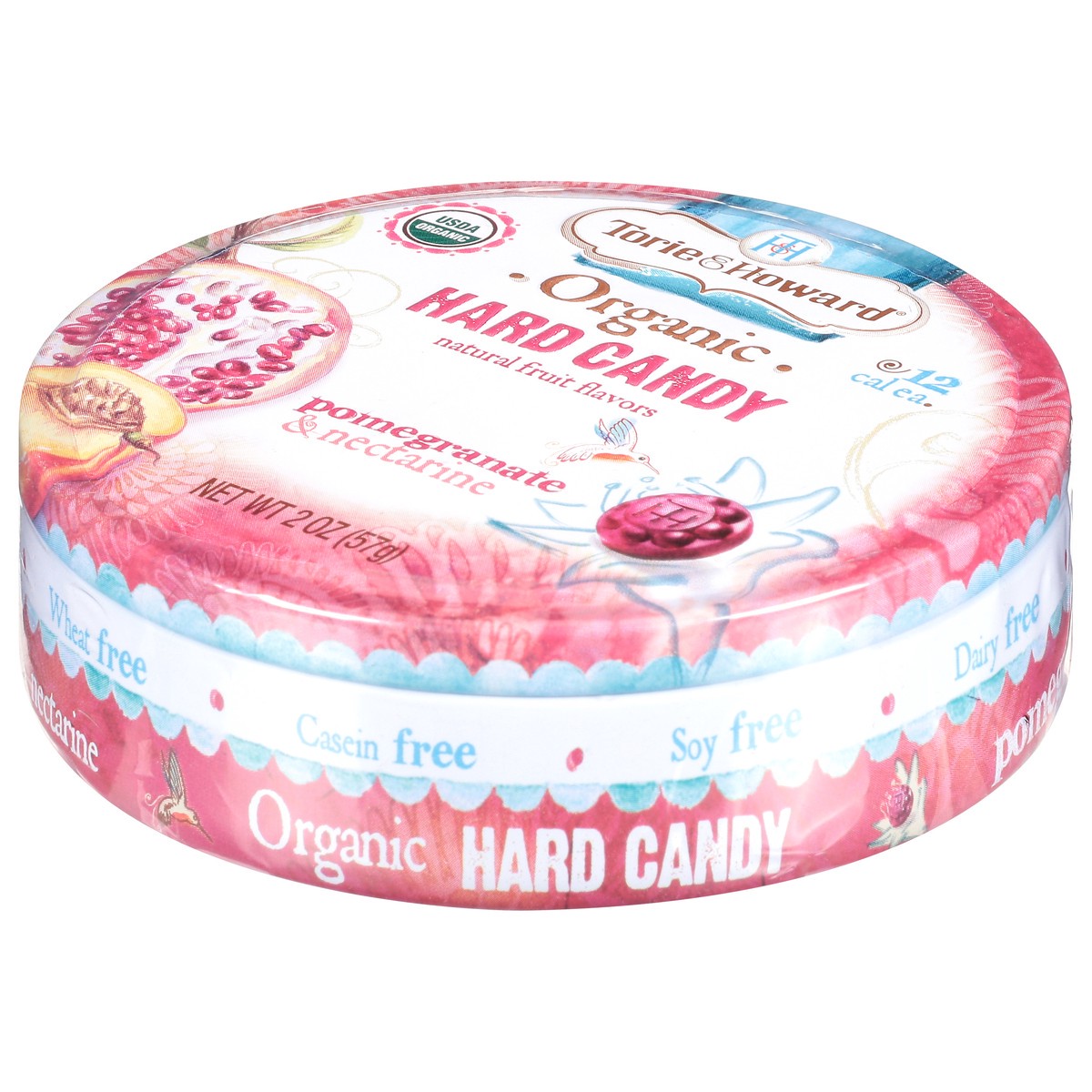 slide 13 of 13, Torie & Howard Organic Pomegranate & Nectarine Hard Candy 2 oz, 2 oz