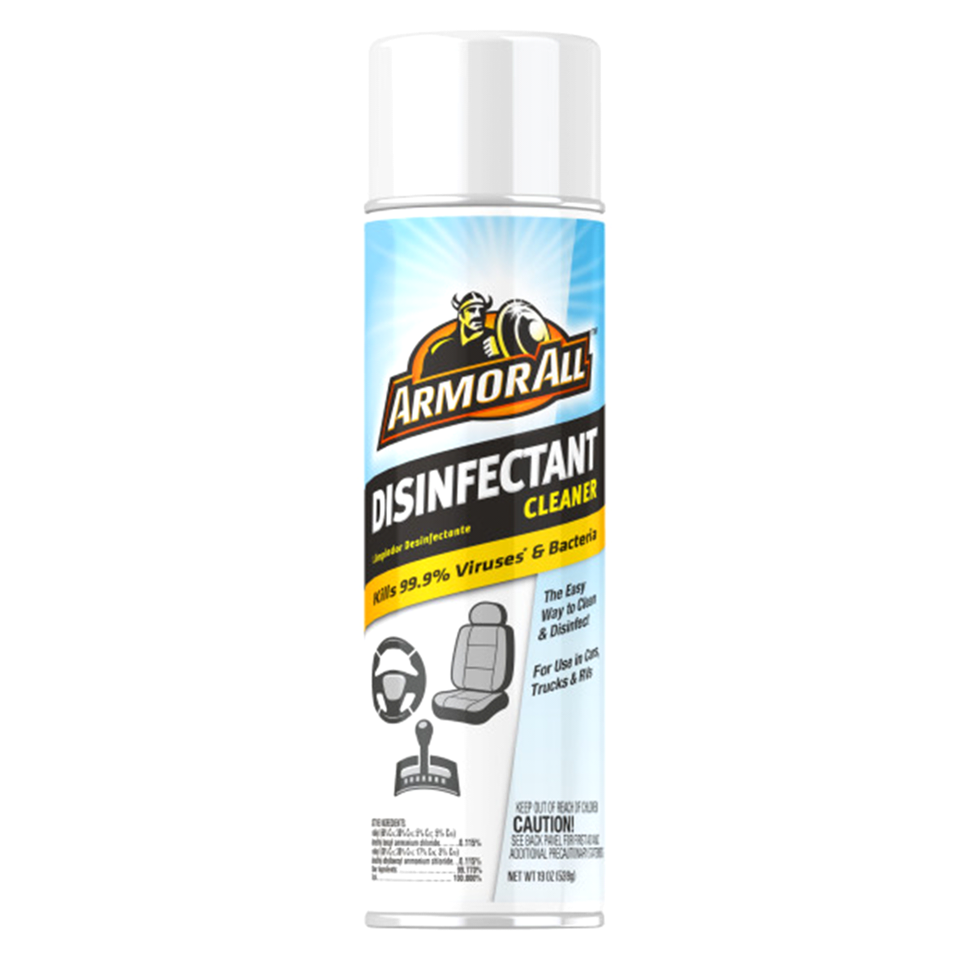 slide 1 of 1, Armor All Disinfectant Cleaner, 19 oz