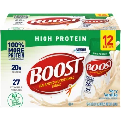 Boost High Protein Ready To Drink Nutritional Drink, Very Vanilla Protein Drink