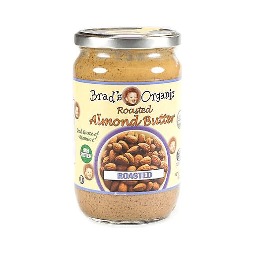 slide 1 of 1, Brad's Organic Almond Butter Roasted, 24 oz