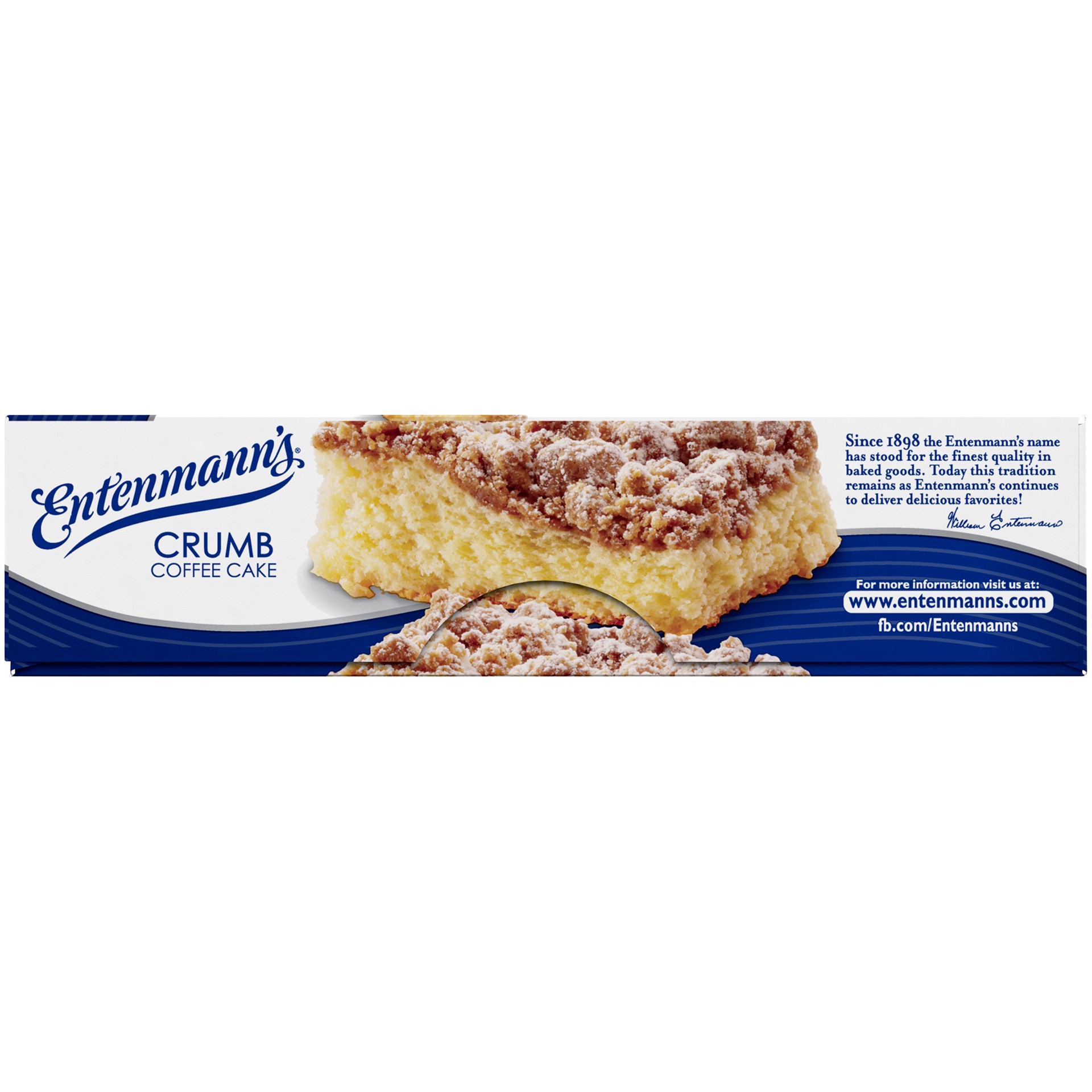 slide 4 of 5, Entenmann's Crumb Coffee Cake, 17 oz, Crumb Cakes, Box, 1 ct