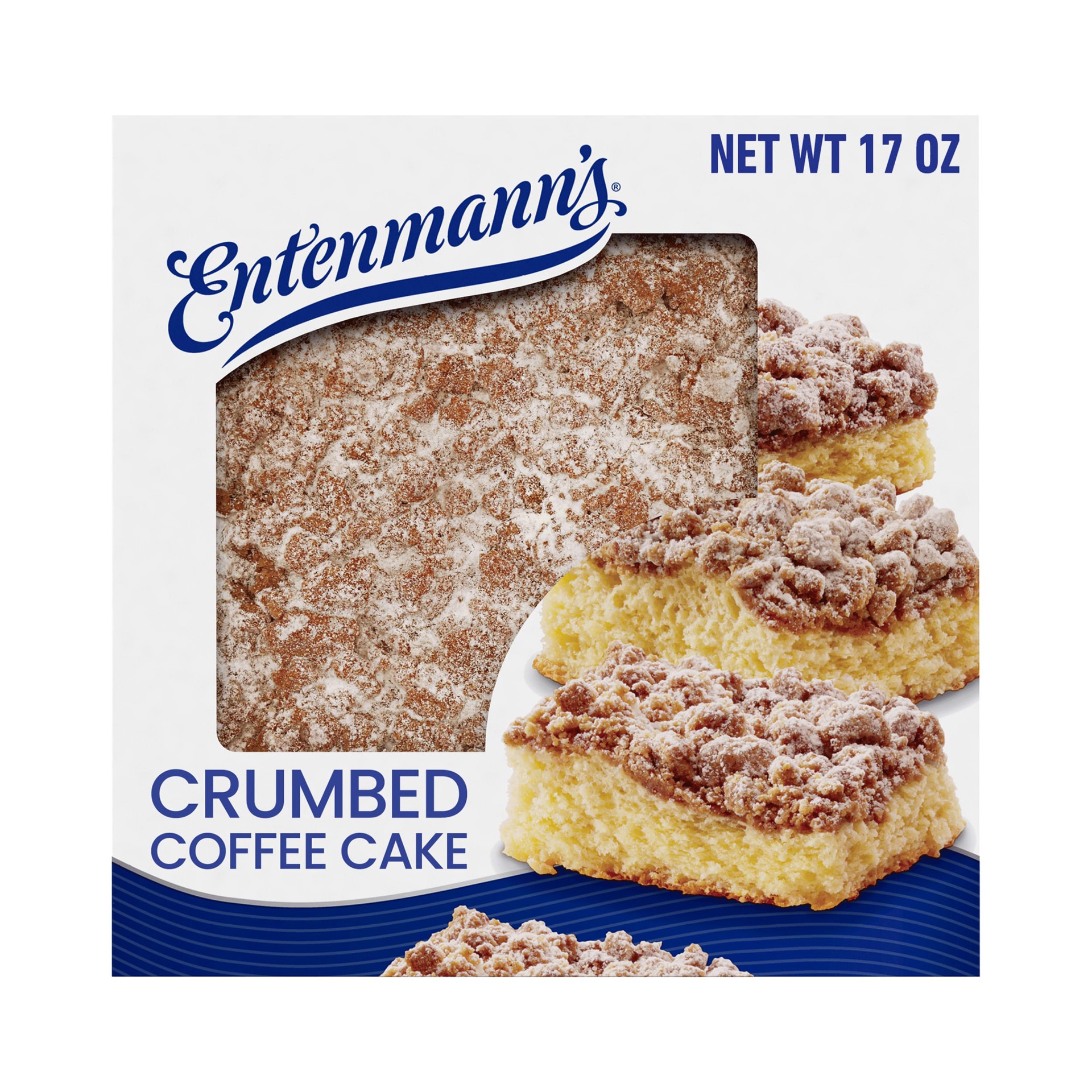 slide 1 of 5, Entenmann's Crumb Coffee Cake, 17 oz, Crumb Cakes, Box, 1 ct