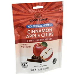 Good Sense No Sugar Added Cinnamon Apple Chips 1.75 oz