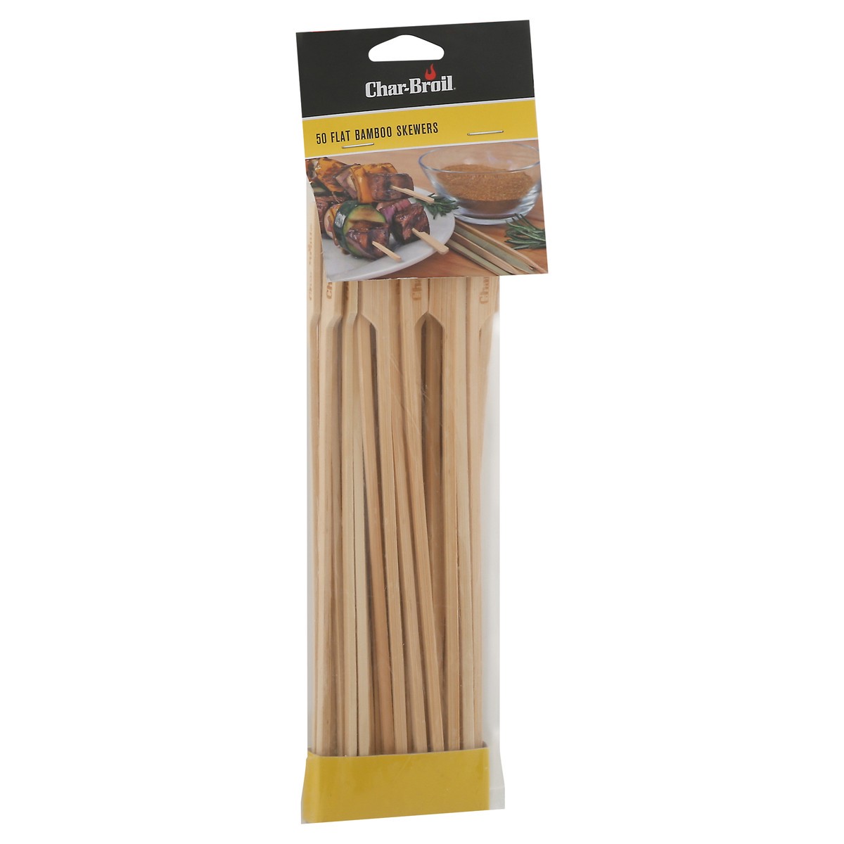 slide 9 of 9, Char-Broil Bamboo Flat Skewers 50 ea, 50 ct