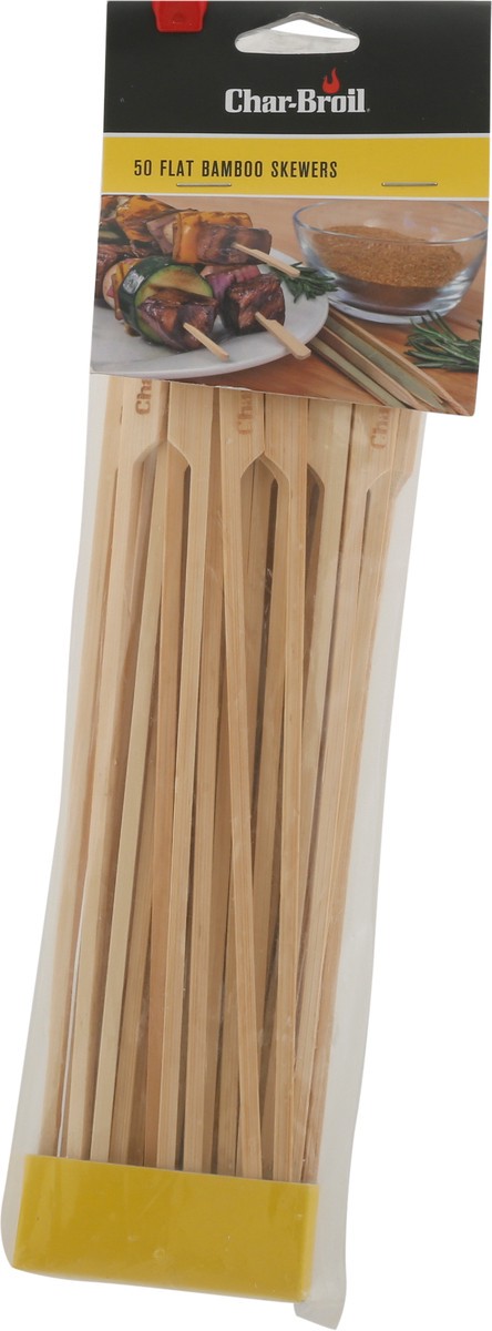 slide 4 of 9, Char-Broil Bamboo Flat Skewers 50 ea, 50 ct
