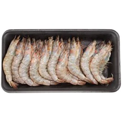 H-E-B Fish Market Shell-On Head-On Raw White Shrimp - Texas-Size Pack